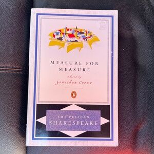 : Measure for Measure - White and Purple Cover